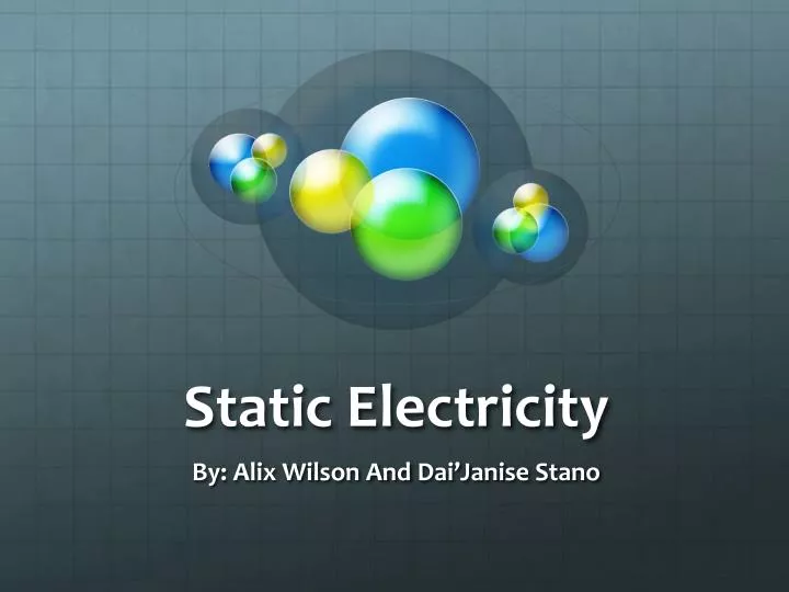 static electricity n.