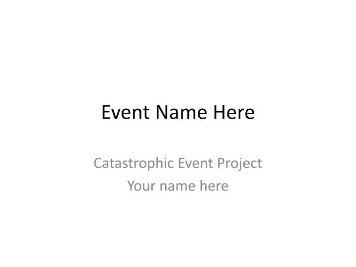 event name here n.