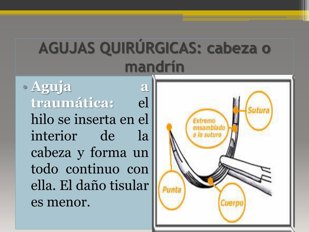 PPT - SUTURAS QUIRÚRGICAS PowerPoint Presentation, free download -  ID:2823683