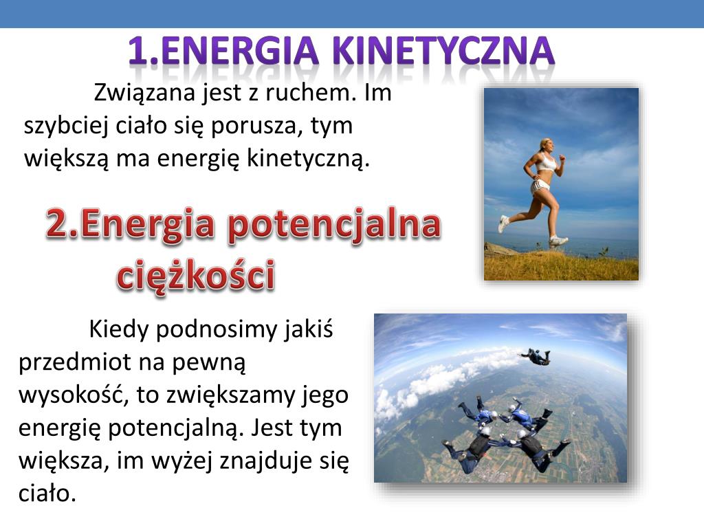 Jednostka Energii Kinetycznej PPT - Dane INFORMACYJNE PowerPoint Presentation, free download - ID:2825156