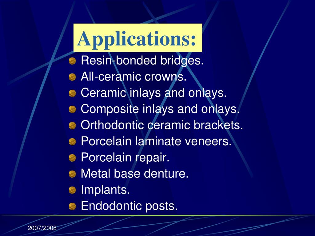 PPT DENTAL CEMENTS PowerPoint Presentation, free download ID2825532