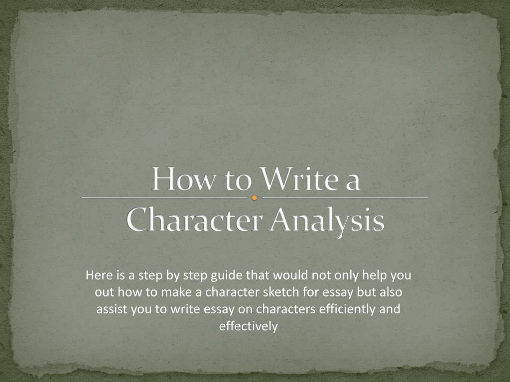 How To Write A Character Sketch  PDF  Paragraph  Feeling