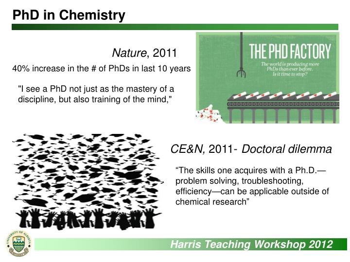 is a chemistry phd worth it
