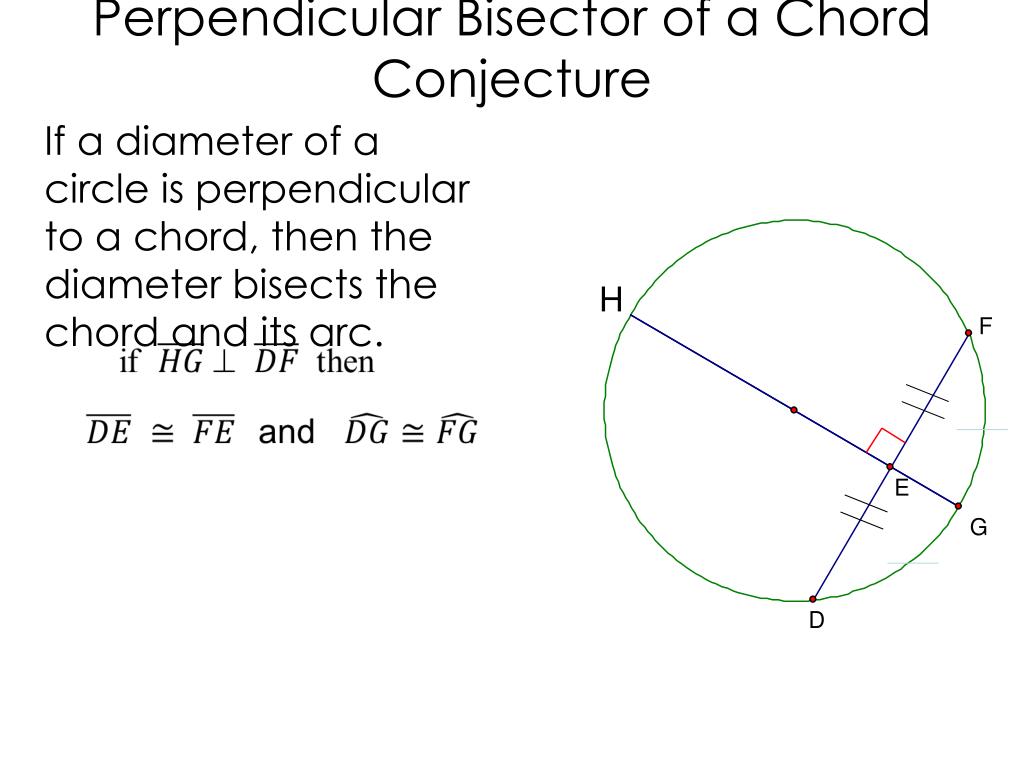 diameter bisect chord geometry diameter bisect chord geometry