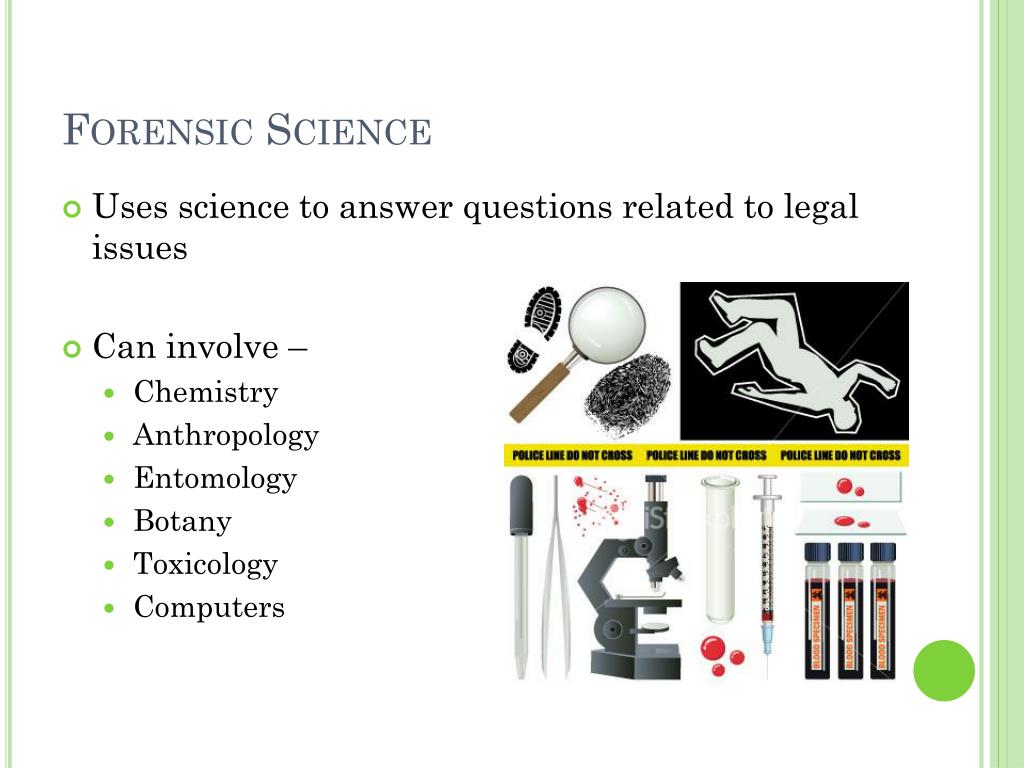 research topics about forensic science