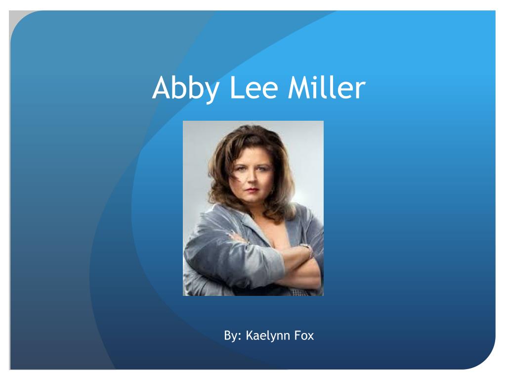 PPT - Abby Lee Miller PowerPoint Presentation, free download - ID:2828326
