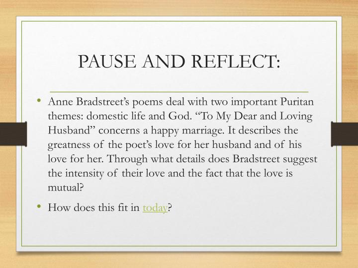 anne bradstreets to my dear children anne bradstreets to my dear children