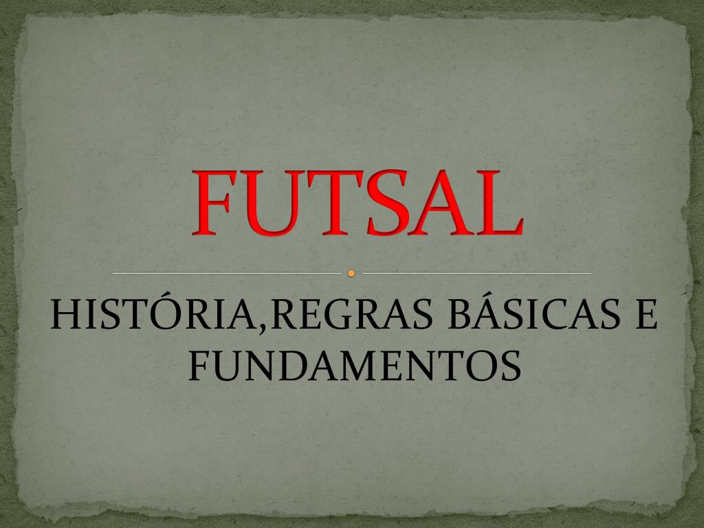 História e Regras do FUTSAL  Quadra futsal, Jogos de futsal