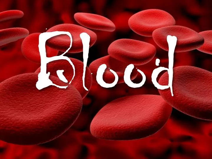 powerpoint presentation on blood