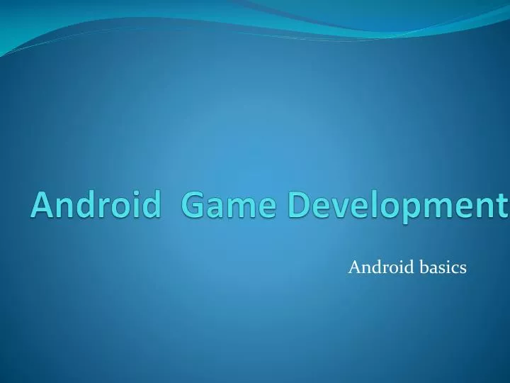 android game development n.