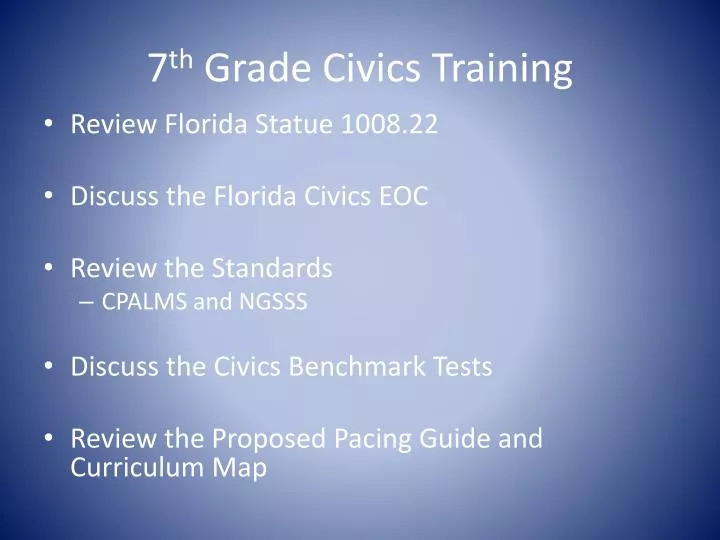 ppt 7 th grade civics training powerpoint presentation civics powerpoint presentations