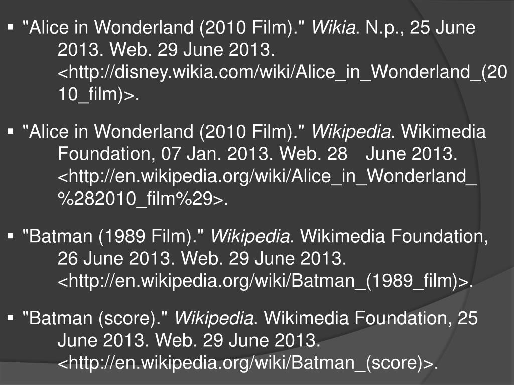 Alice in Wonderland (2010 film) - Wikipedia
