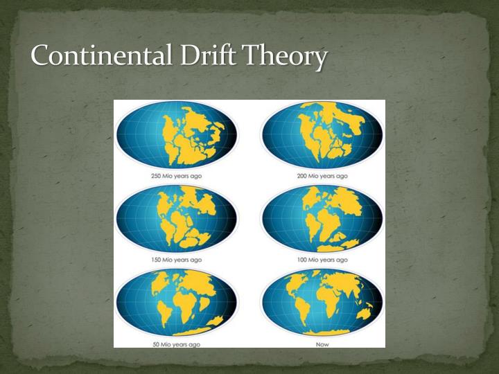 Who Proposed The Theory Of Continental Drift