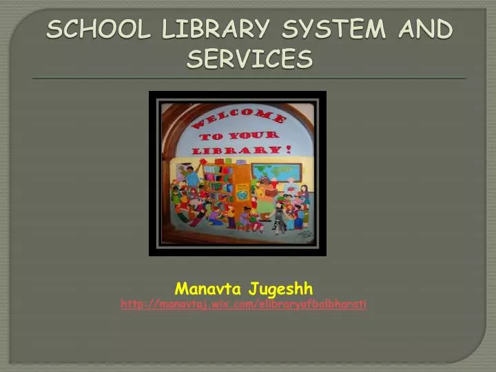 school library system and services n.