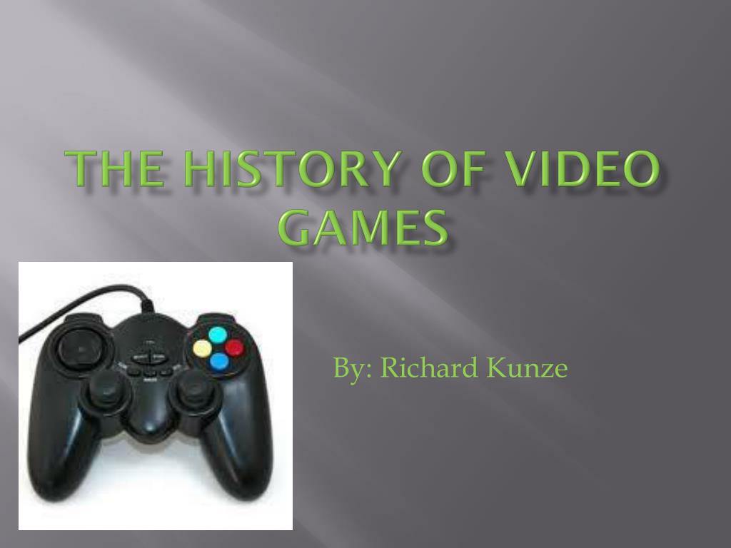 PPT - The history of video games PowerPoint Presentation, free download -  ID:2831707