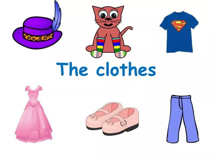 PPT The clothes PowerPoint Presentation, free download ID2831839