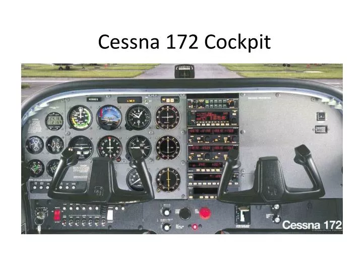 1984 cessna 172 cockpit