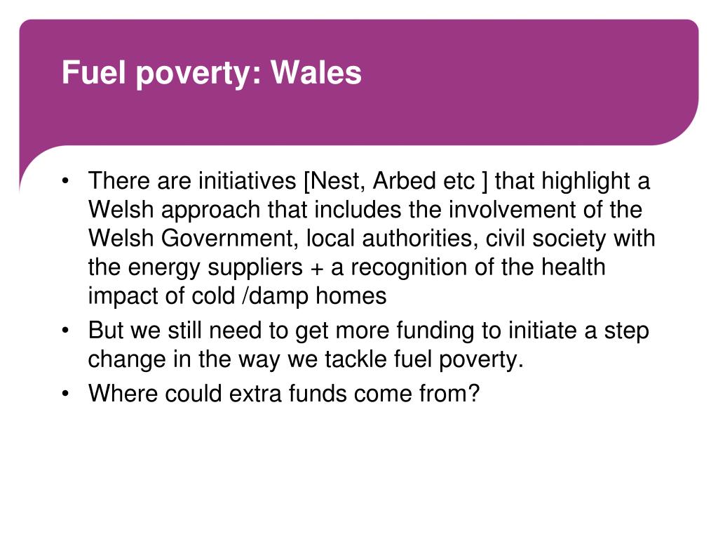 PPT Fuel poverty making up for missed opportunities PowerPoint