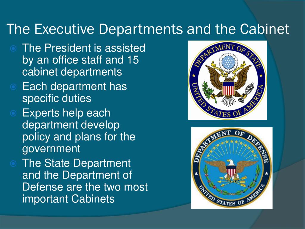Ppt Executive Branch Departments Cabinet Agencies And