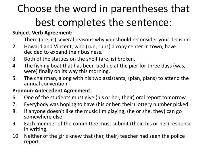 ppt-choose-the-word-in-parentheses-that-best-completes-the-sentence-powerpoint-presentation