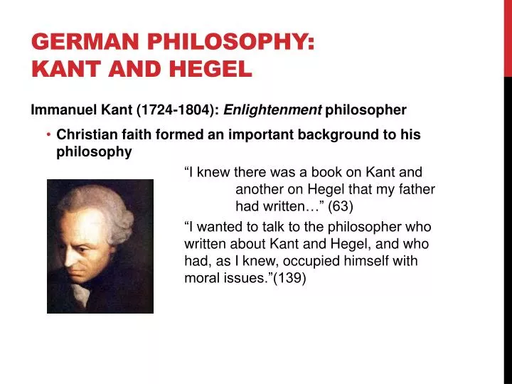 Immanuel Kant Philosophy Of Self Ppt Images