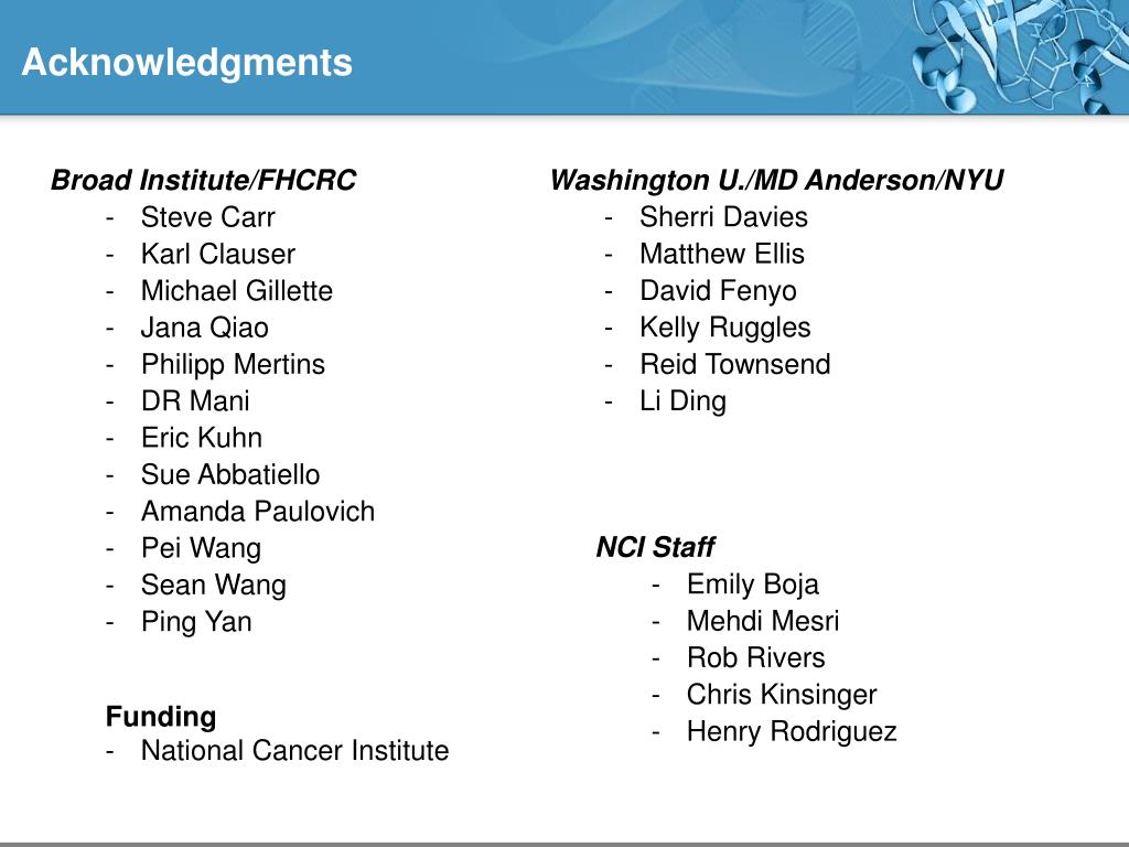 PPT - Proteogenomic Novelty in 105 TCGA Breast Tumors PowerPoint ...