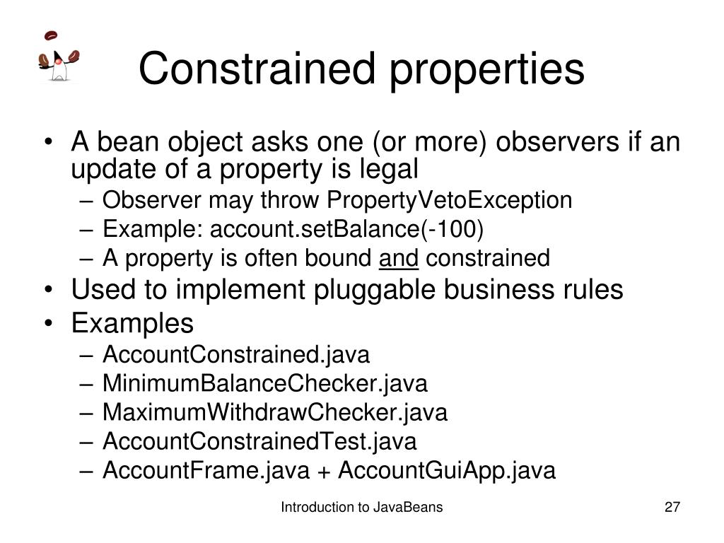 PPT Introduction to Java Beans PowerPoint Presentation, free download