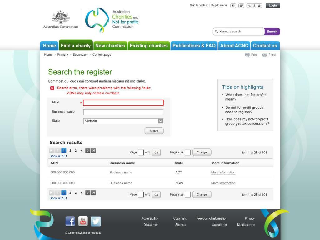 PPT - Understanding the Role of the ACNC in Regulating Australian ...