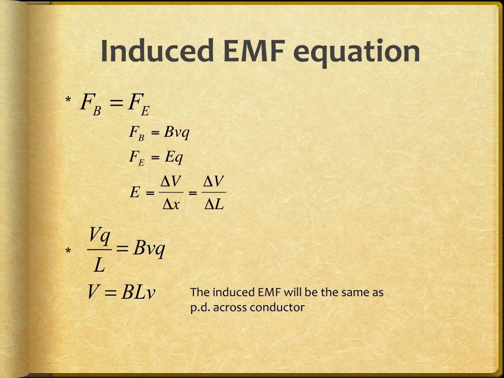 an instrument based on induced emf has been
