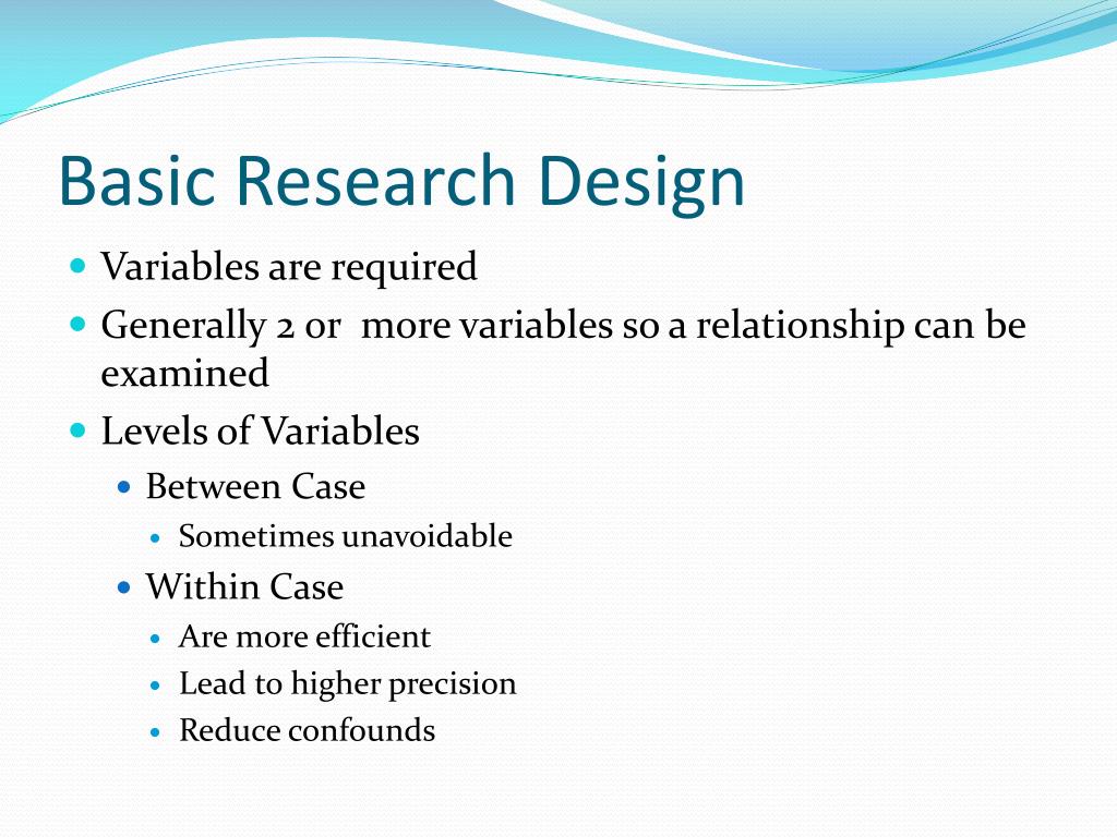 PPT - Experimental and Nonexperimental Research Design PowerPoint