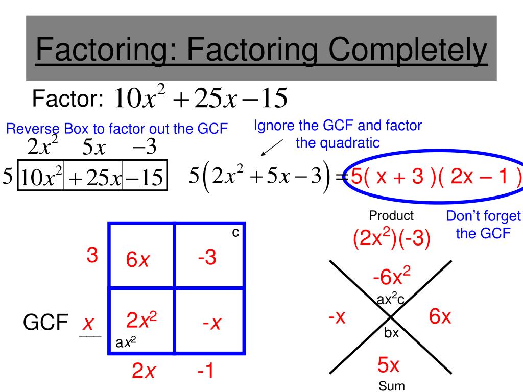 PPT Factoring Quadratic Expressions PowerPoint Presentation Free ppt-factoring-quadratic-expressions-powerpoint-presentation-free