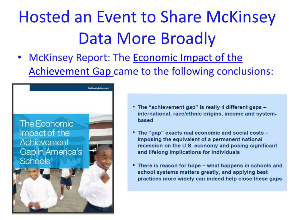 PPT - The Economic Impact of the Achievement Gap PowerPoint ...