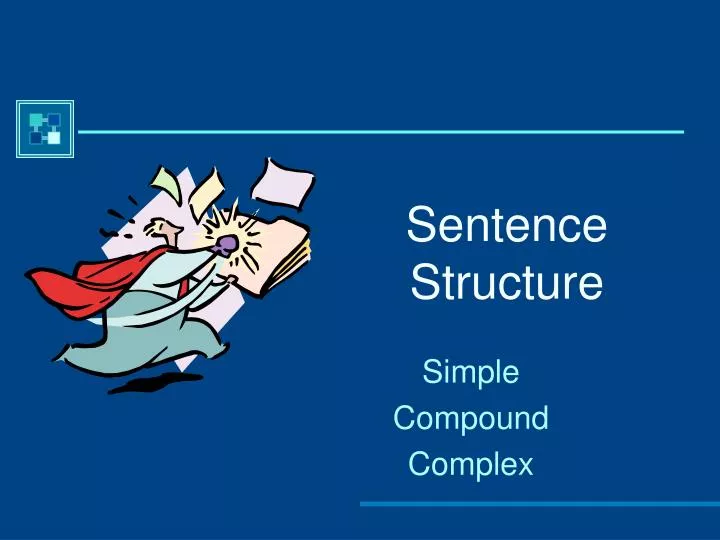 sentence structure powerpoint presentation