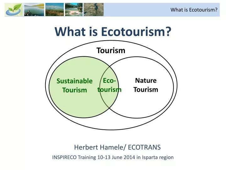 mass tourism vs ecotourism