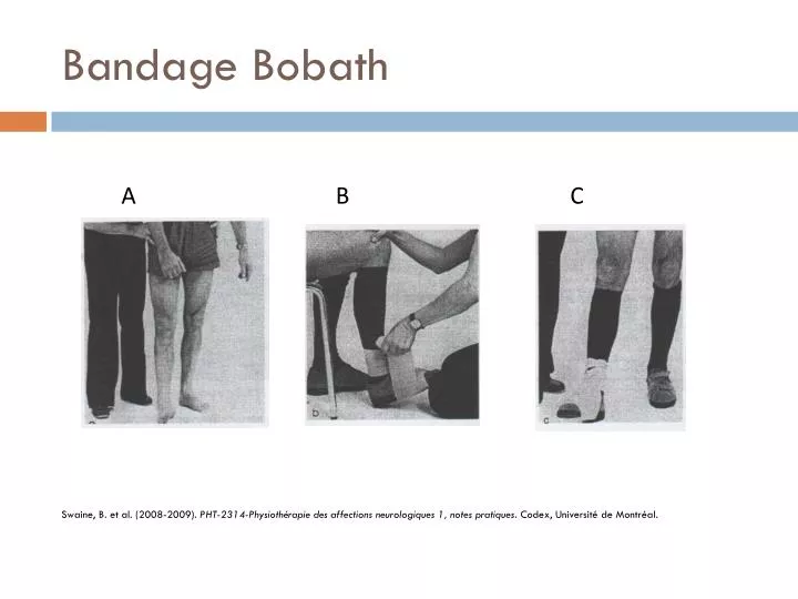 PPT - Bandage Bobath PowerPoint Presentation, free download - ID:2841412