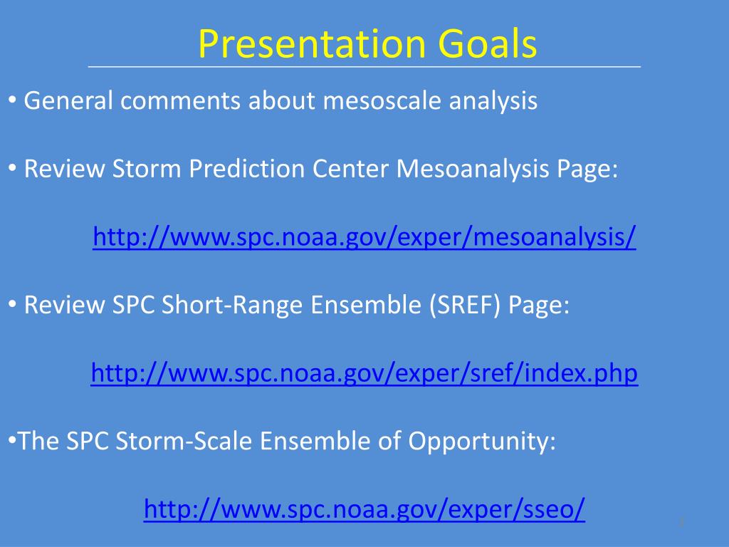 Severe Mesoanalysis Page