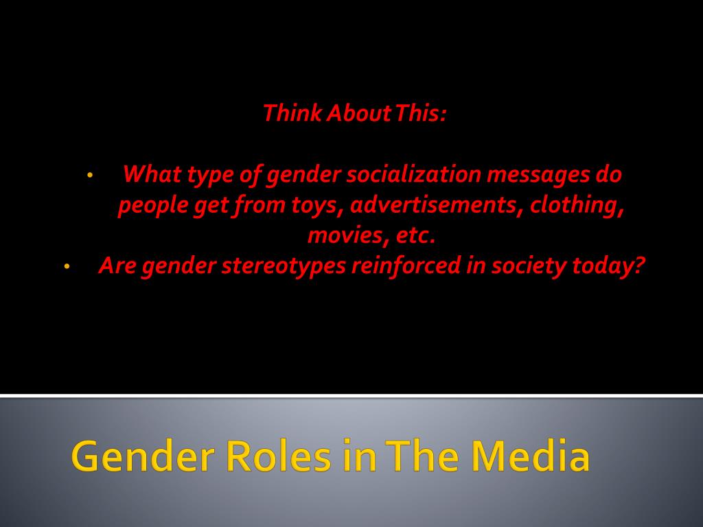 Roles gender types of Gender Roles