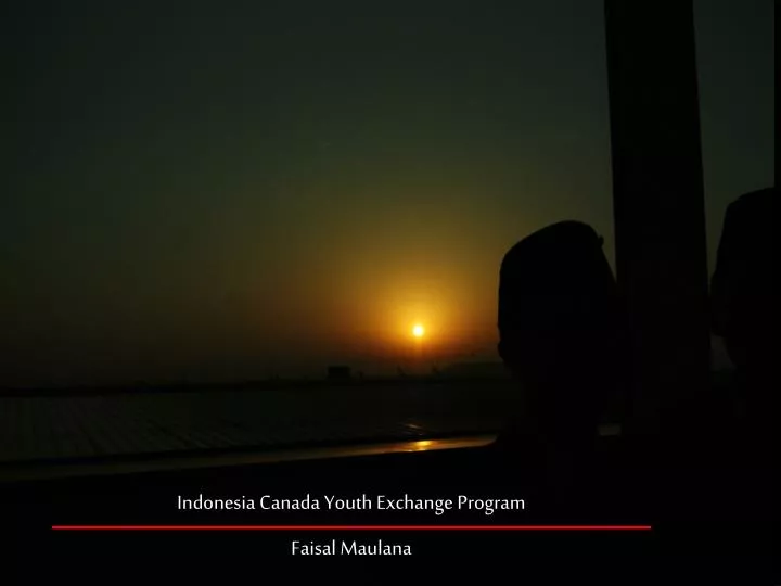 PPT Indonesia Canada Youth Exchange Program PowerPoint Presentation