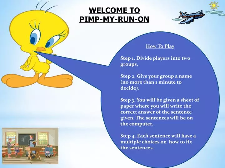 PPT - How To Play Step 1. Divide players into two groups. PowerPoint ...
