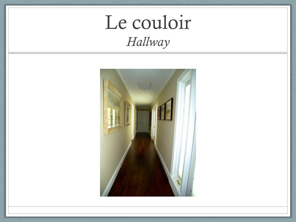 PPT - Les Pièces de la Maison Rooms of the House PowerPoint ...