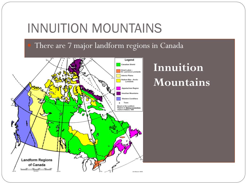 PPT - Canada’s Landforms PowerPoint Presentation, free download - ID