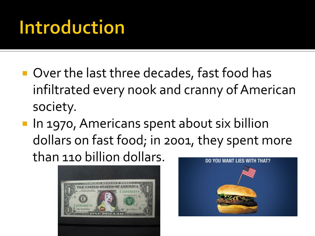 thesis about fast food nation