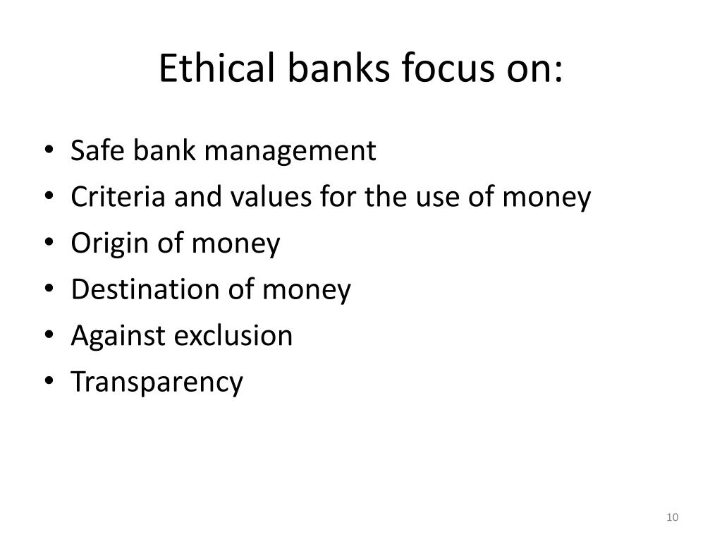 PPT  Banking and Ethics PowerPoint Presentation free download  ID  