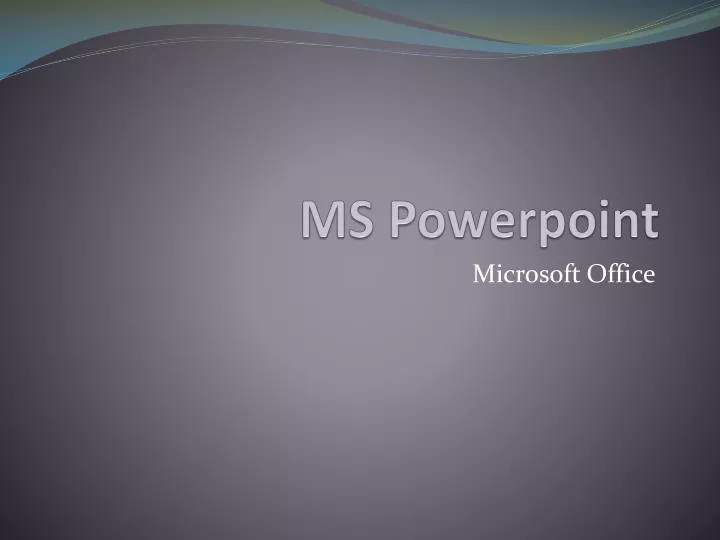 ms powerpoint n.
