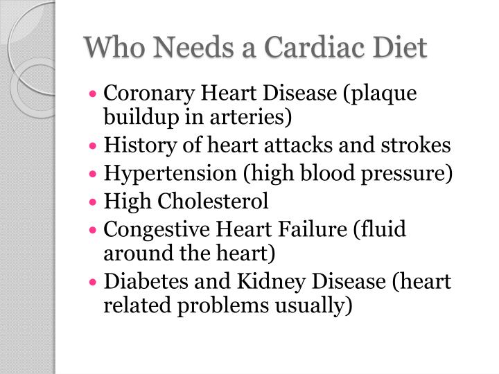 PPT - Cardiac Diet P