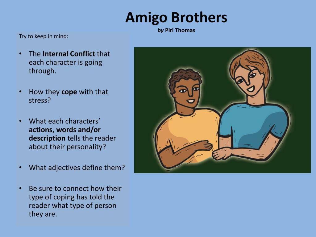 Amigo Brothers by Piri Thomas | Amigo Brothers Story Activities
