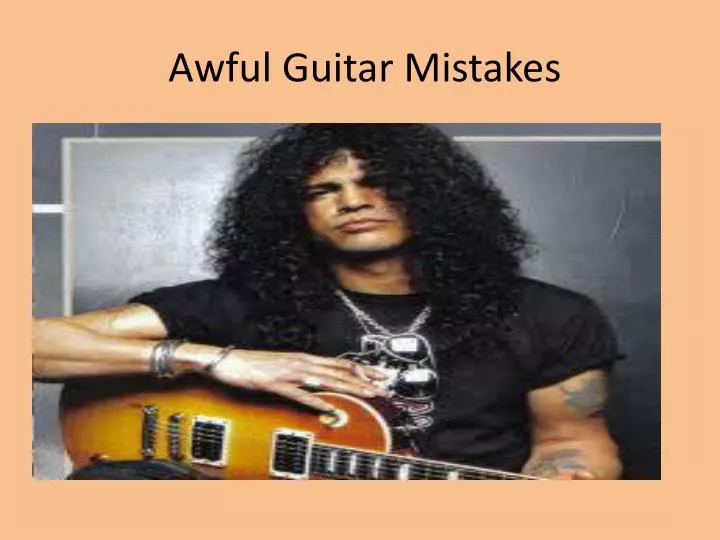 awful guitar mistakes n.