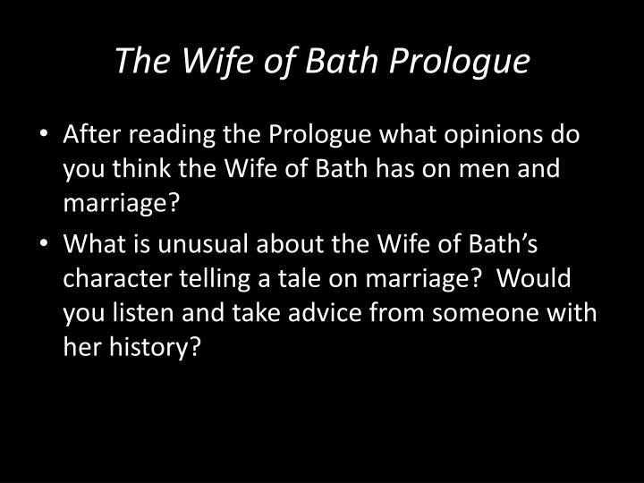 a view on marriage by the wife of bath a view on marriage by the wife of bath