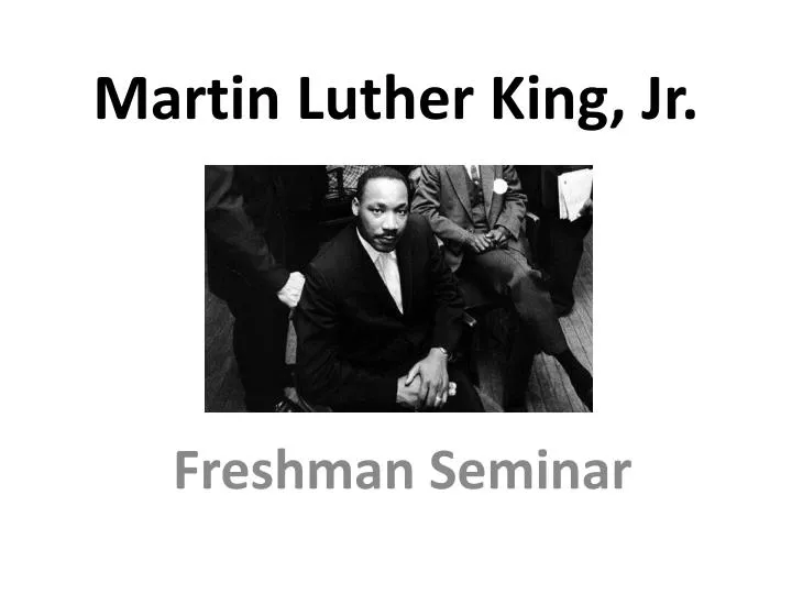 martin luther king jr n.
