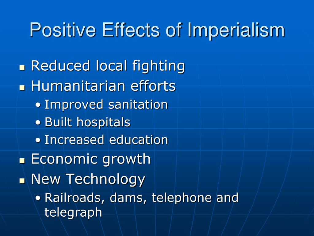 positive and negative effects of imperialism in africa essay